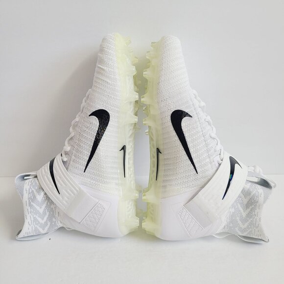 NEW Nike Alpha Menace Elite 2 Football Cleats BV3298-100 Size 11 White main image 4
